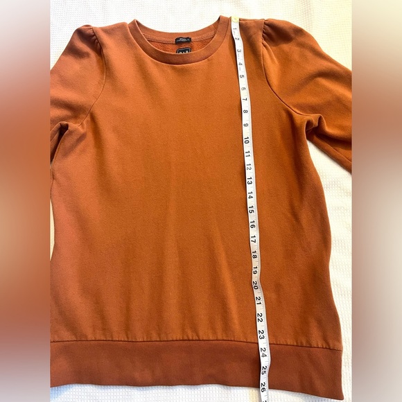 GAP Maternity Women’s Orange Sweatshirt Long-Sleeve Side Zippers Adjustable - Picture 7 of 13